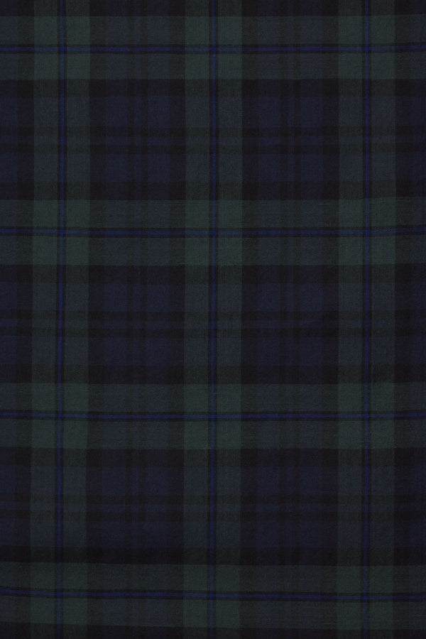 trovata elin shirt spruce plaid