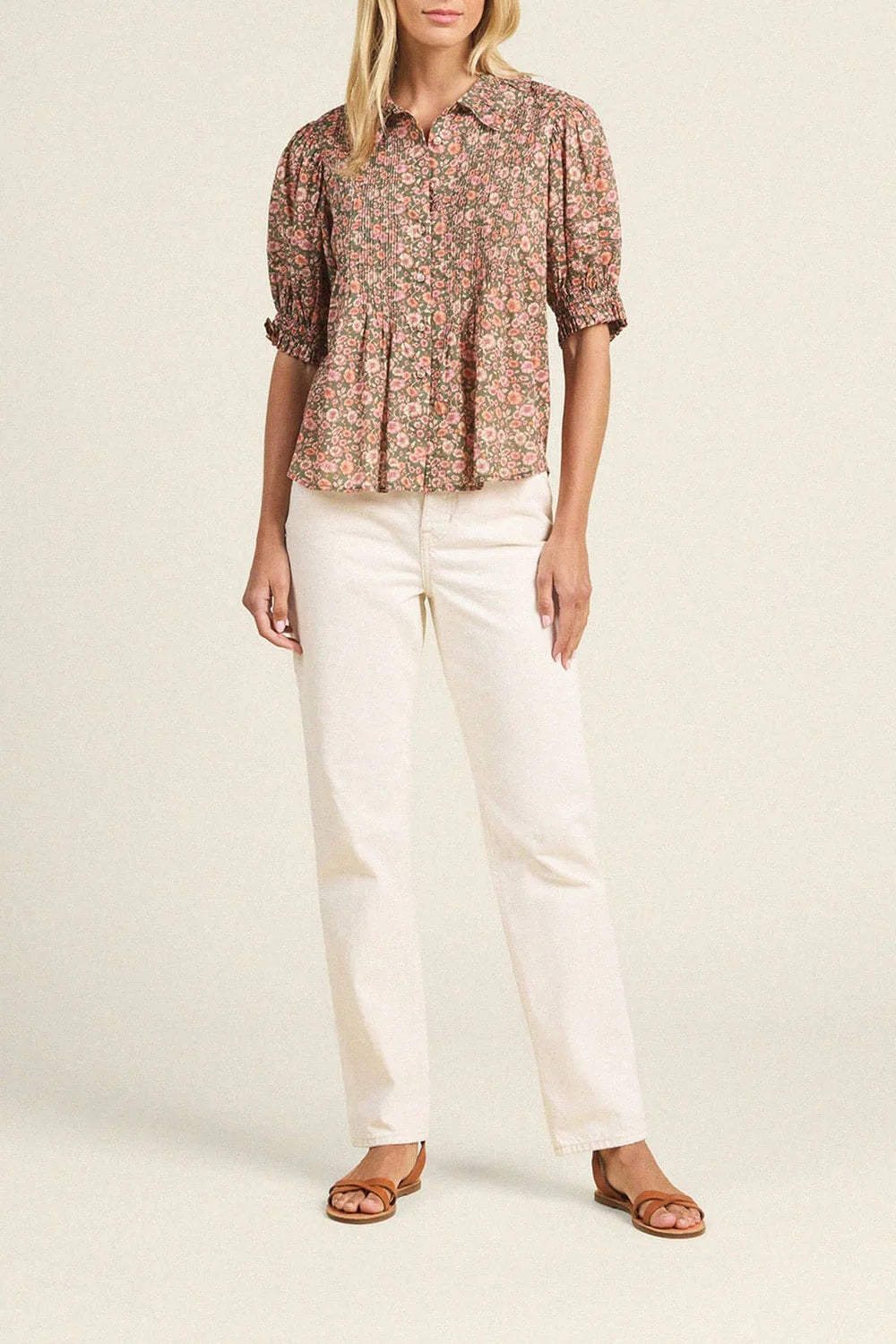 trovata jess blouse marigold mistral