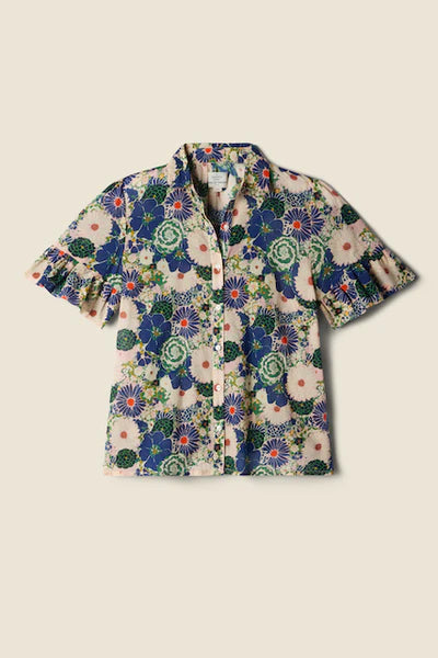 trovata lena blouse medley floral 