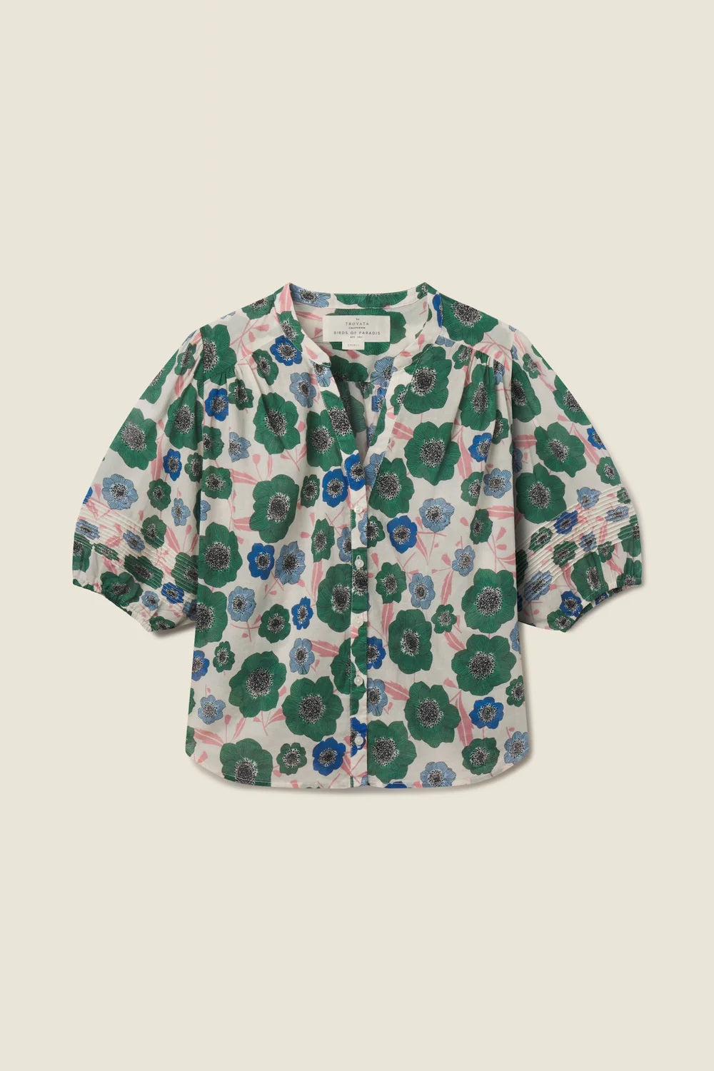 trovata loren blouse greenhouse floral