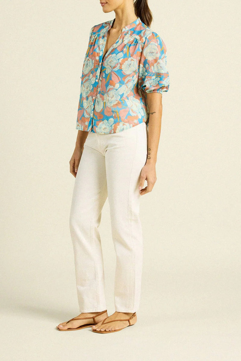 trovata loren blouse twilight floral