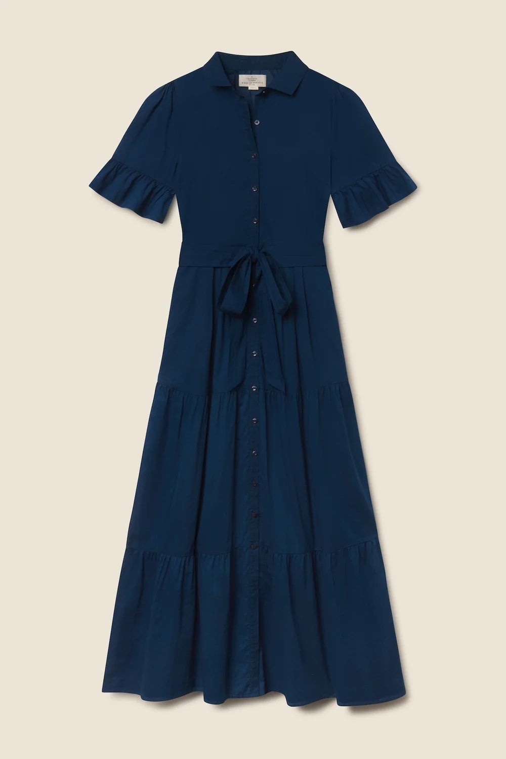 trovata martine dress laguna navy