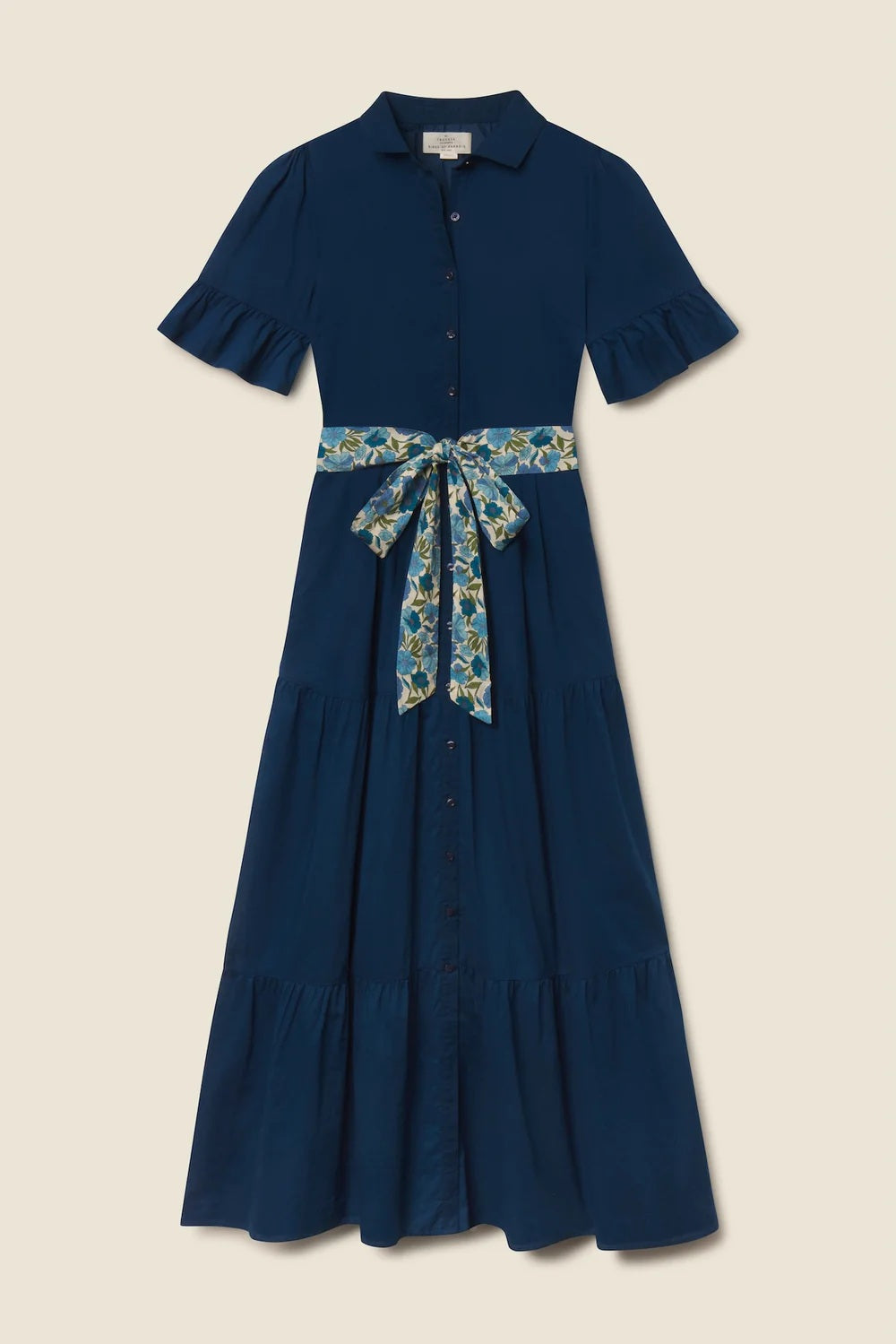 trovata martine dress laguna navy