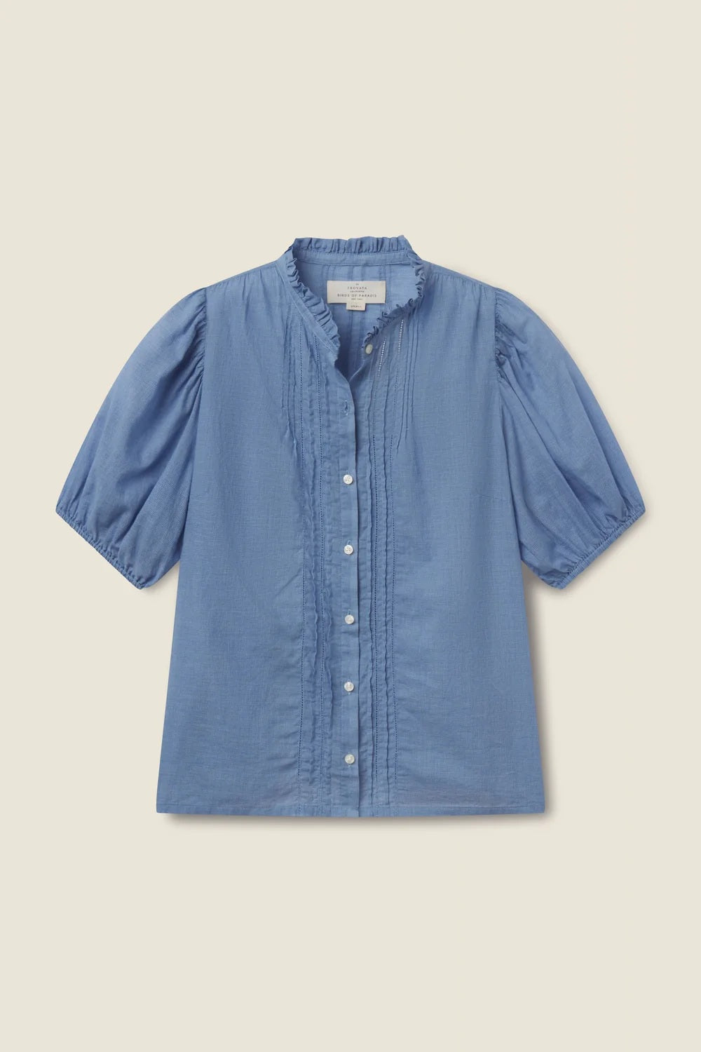 trovata mira blouse brisa houndstooth