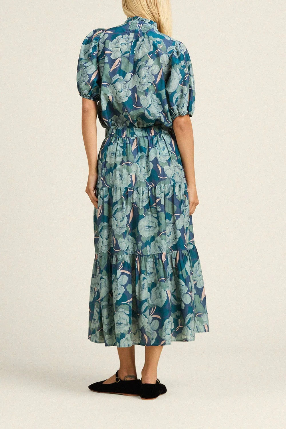 trovata mira blouse hushed shadow