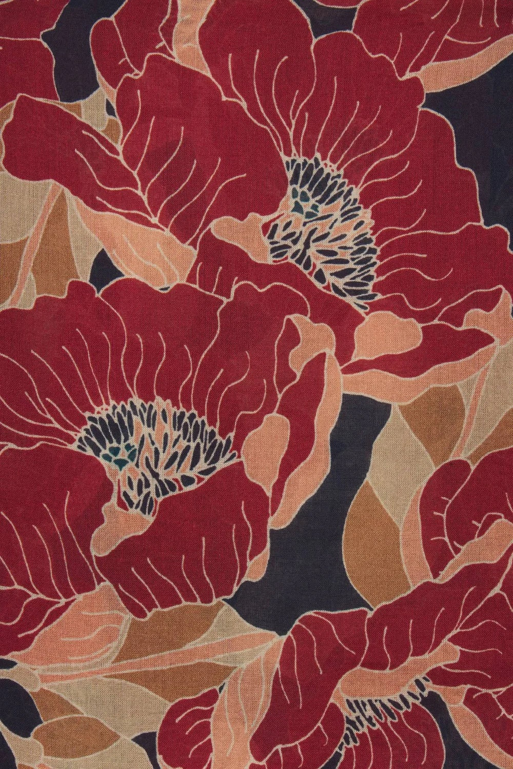 trovata nadine blouse oleander rouge