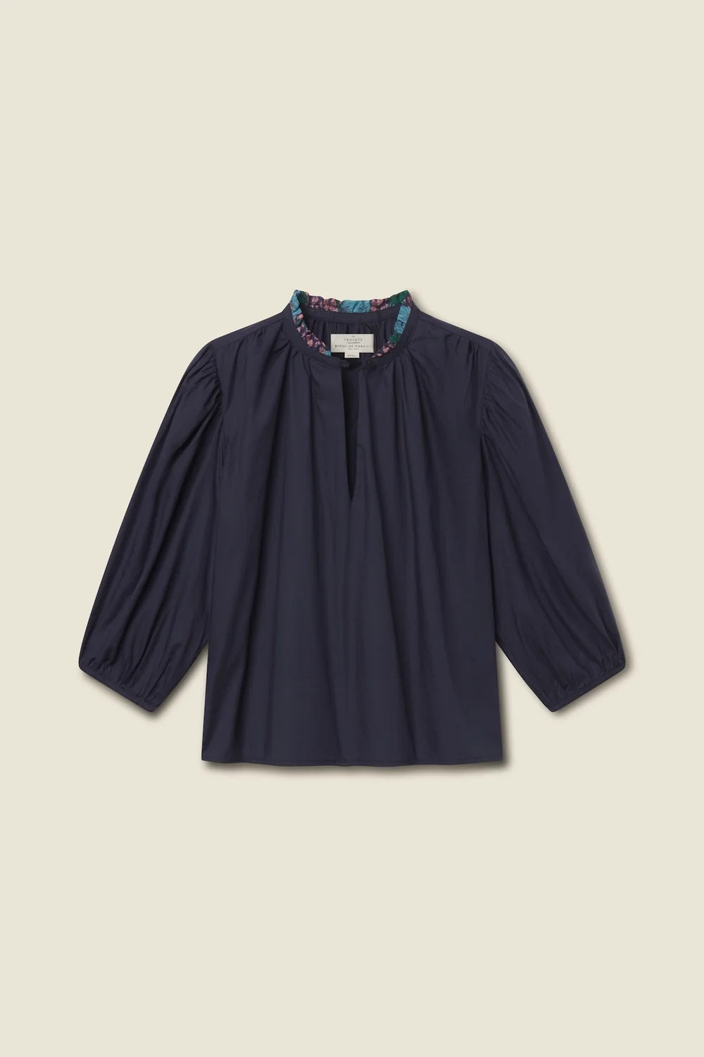 trovata orly blouse navy