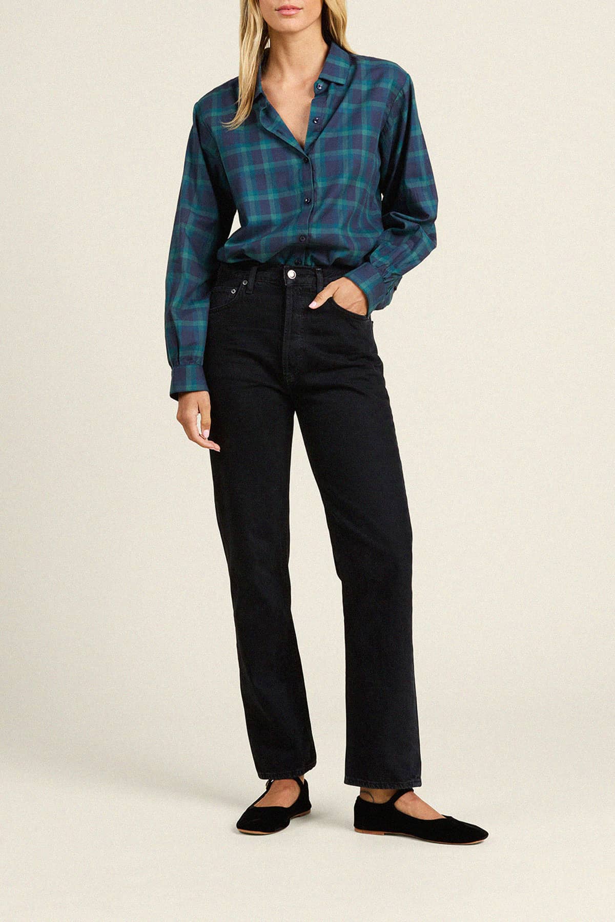 trovata sierra shirt nocturne plaid