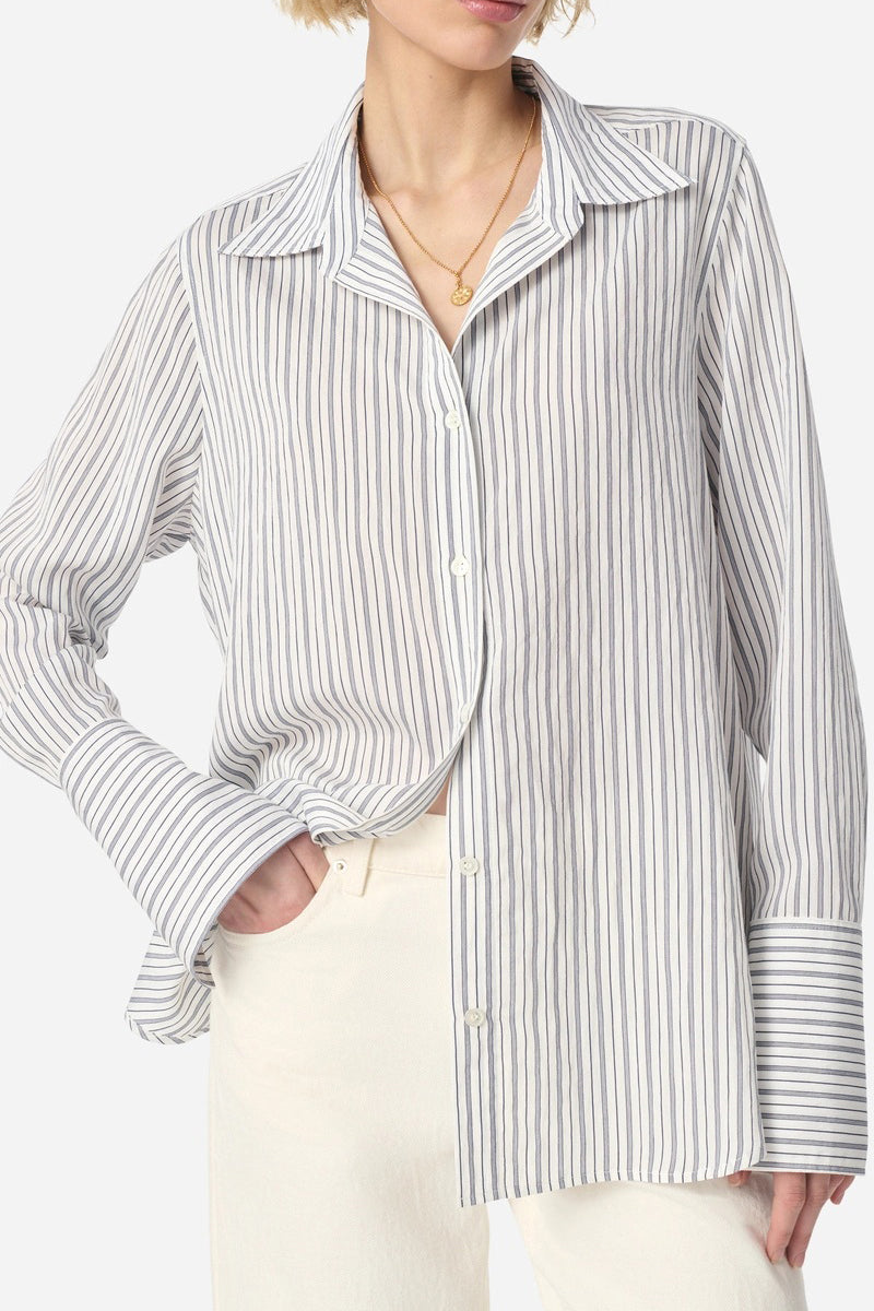 vanessa bruno esti shirt marine blue