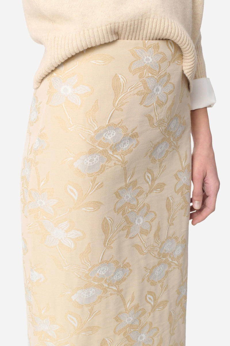 vanessa bruno gabriella skirt powder