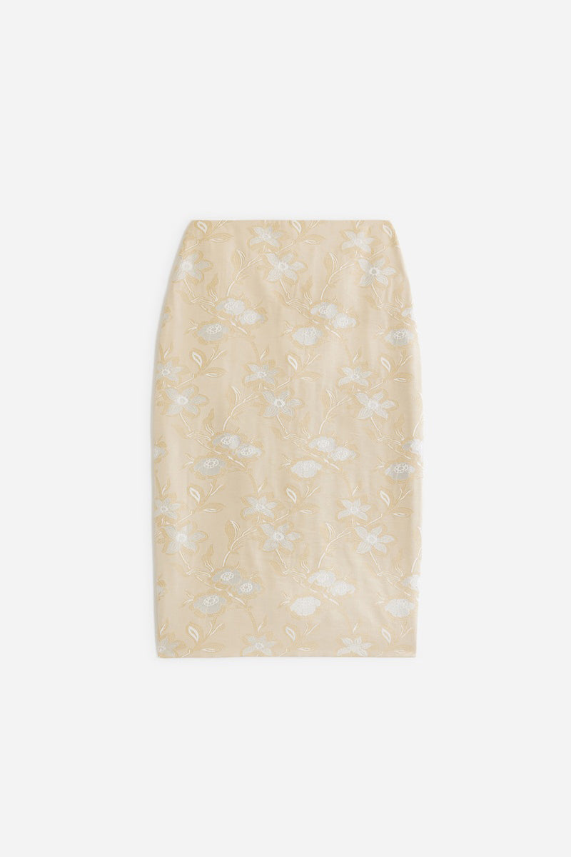 vanessa bruno gabriella skirt powder