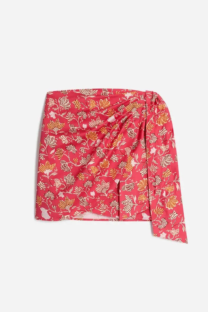 vanessa bruno gardenia skirt fuchsia