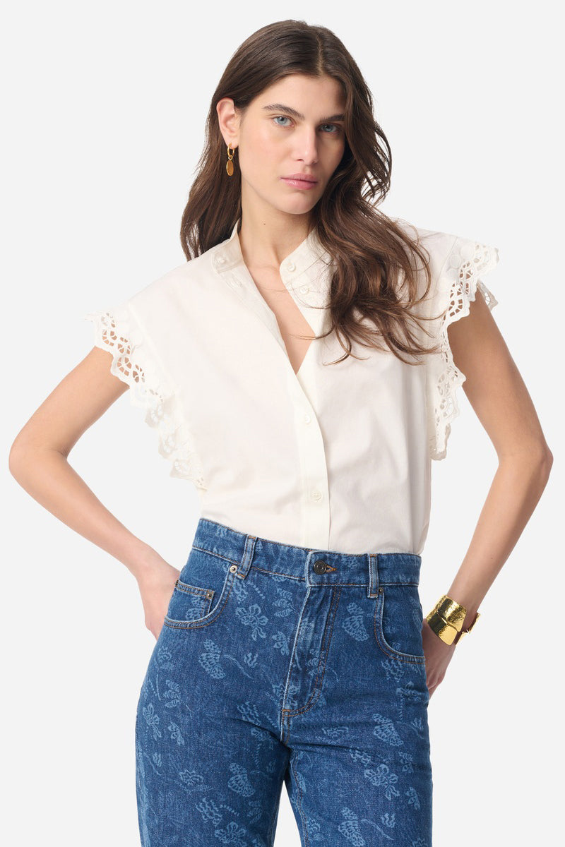 vanessa bruno gifty blouse ecru