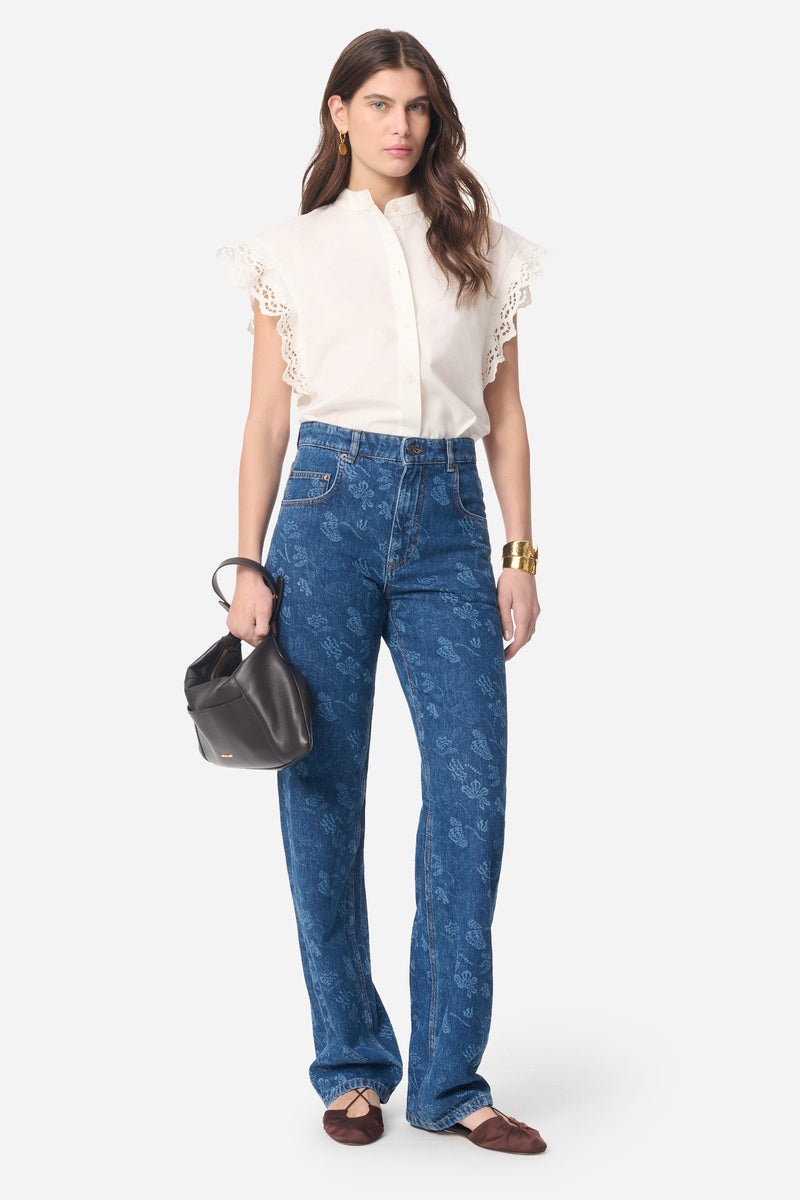 vanessa bruno gifty blouse ecru