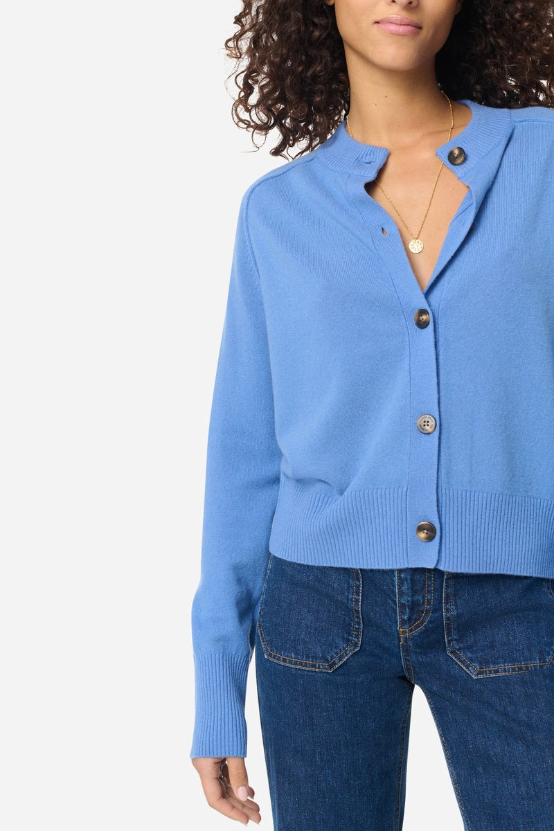 vanessa bruno gretel cardigan bleuet